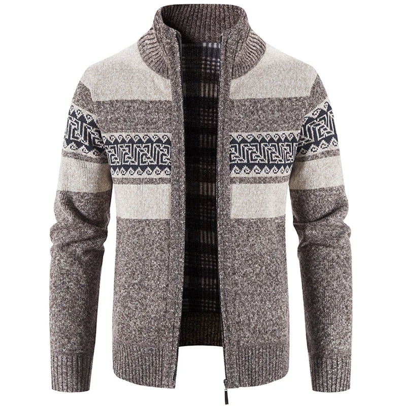 Alec | Collar Knitted Sweater | Cozy & Stylish