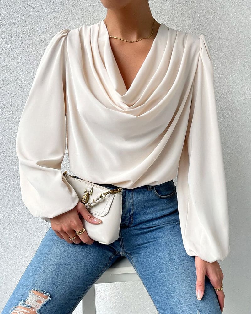 Long sleeve blouse