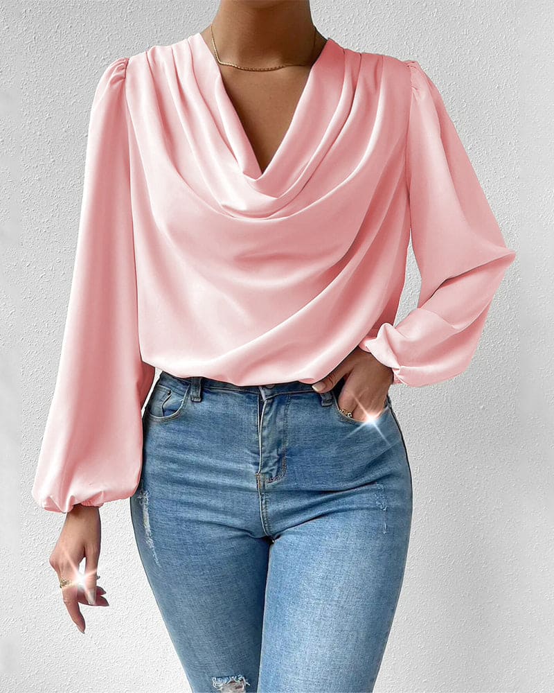 Long sleeve blouse