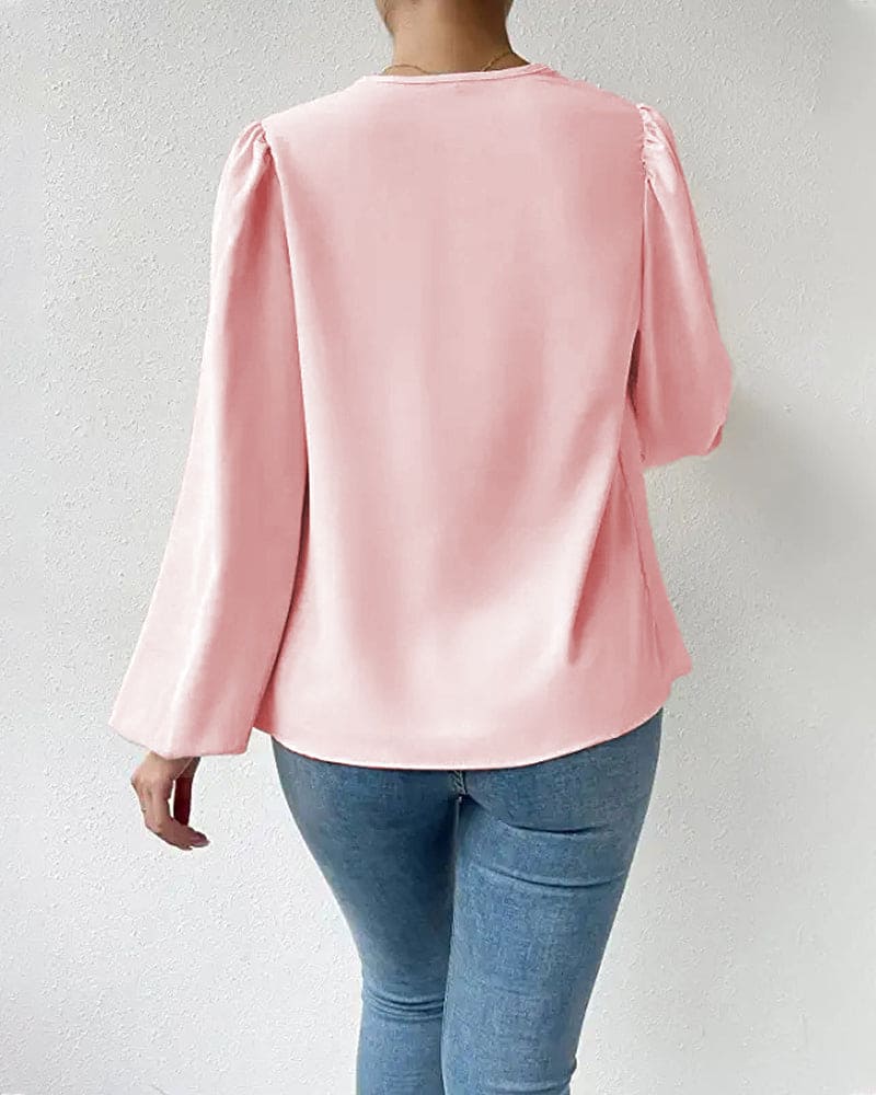 Long sleeve blouse