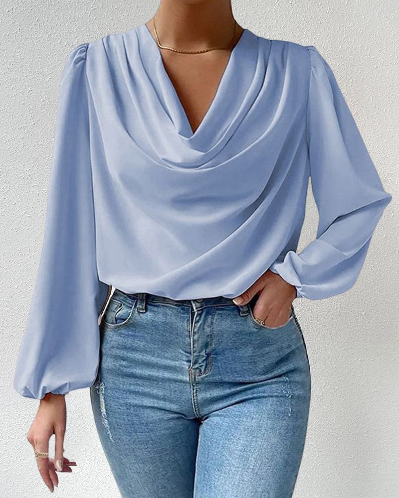 Long sleeve blouse