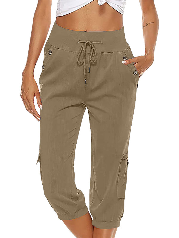 Ailsa - Comfortable Cropped Trousers