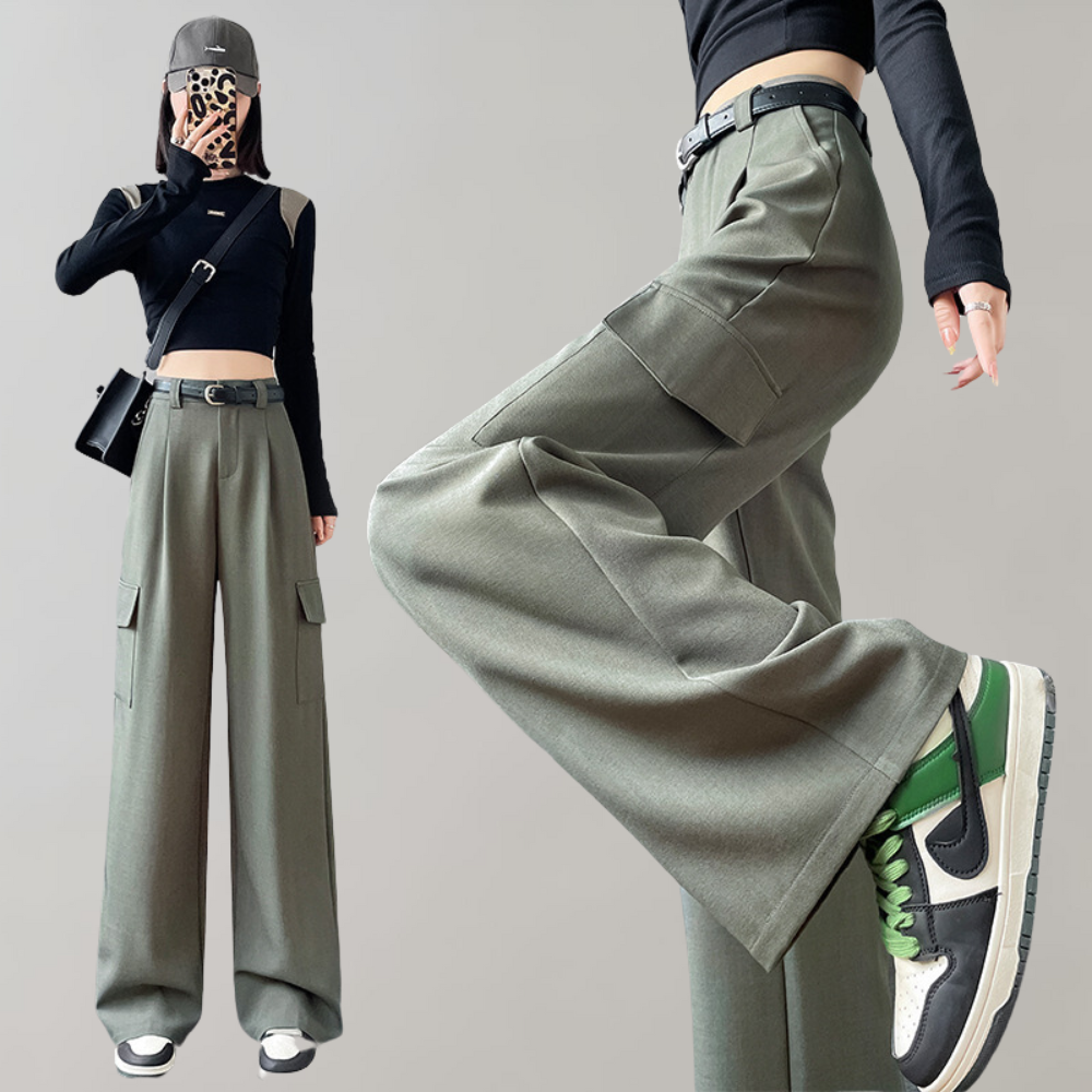 Alaina - Casual Cargo Trousers