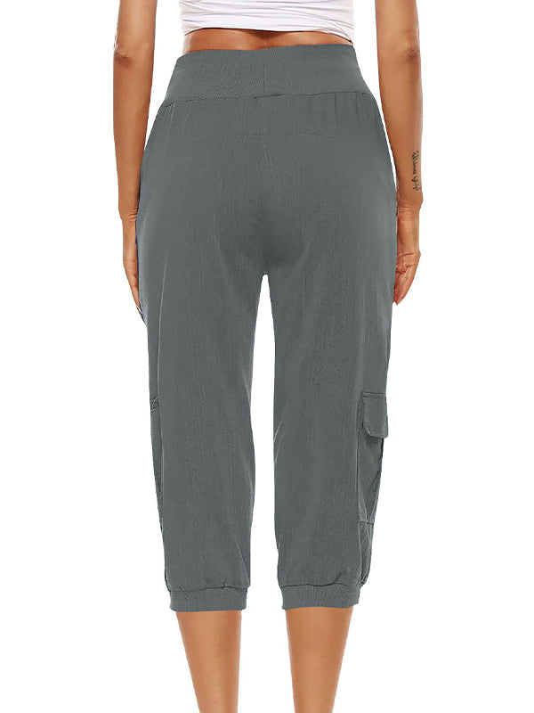 Ailsa - Comfortable Cropped Trousers