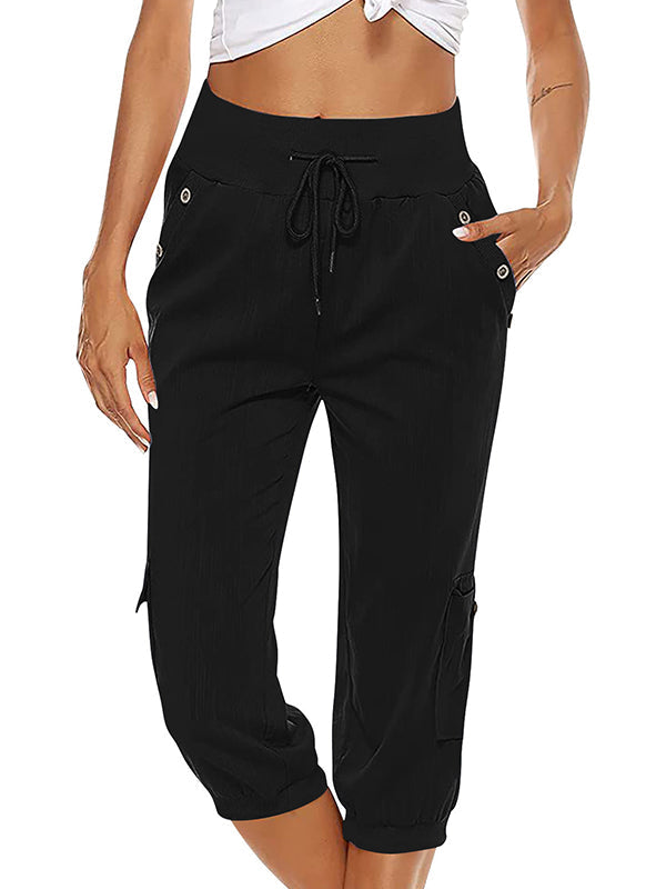 Ailsa - Comfortable Cropped Trousers