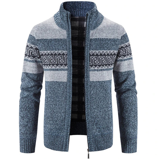 Alec | Collar Knitted Sweater | Cozy & Stylish