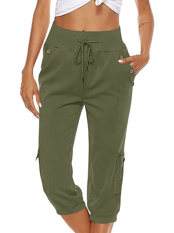 Ailsa - Comfortable Cropped Trousers