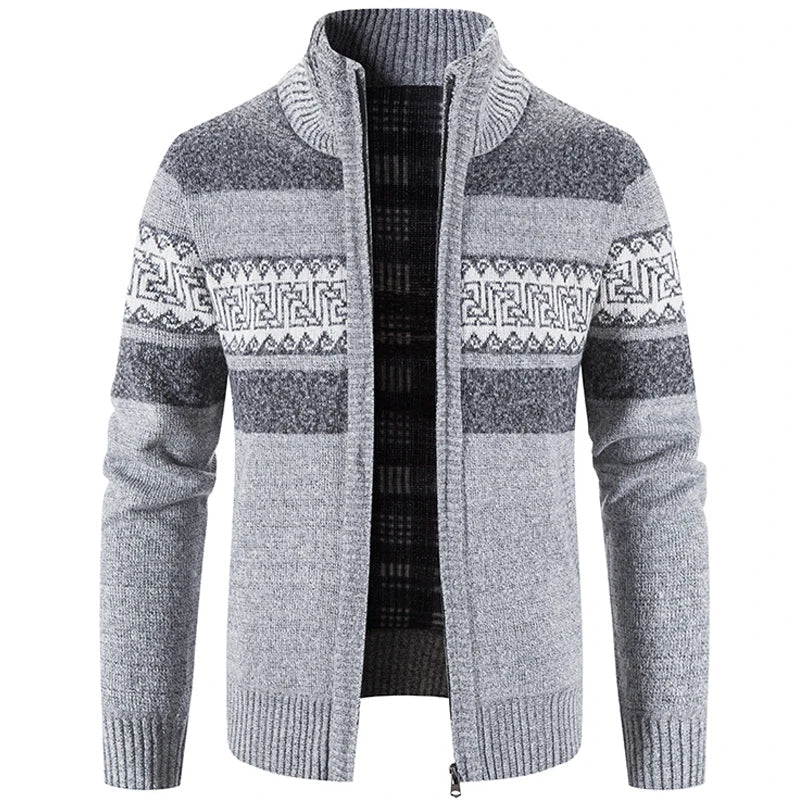 Alec | Collar Knitted Sweater | Cozy & Stylish