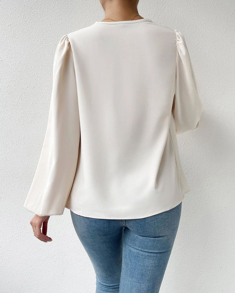 Long sleeve blouse