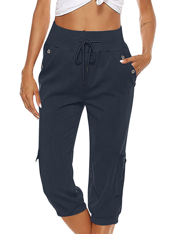 Ailsa - Comfortable Cropped Trousers
