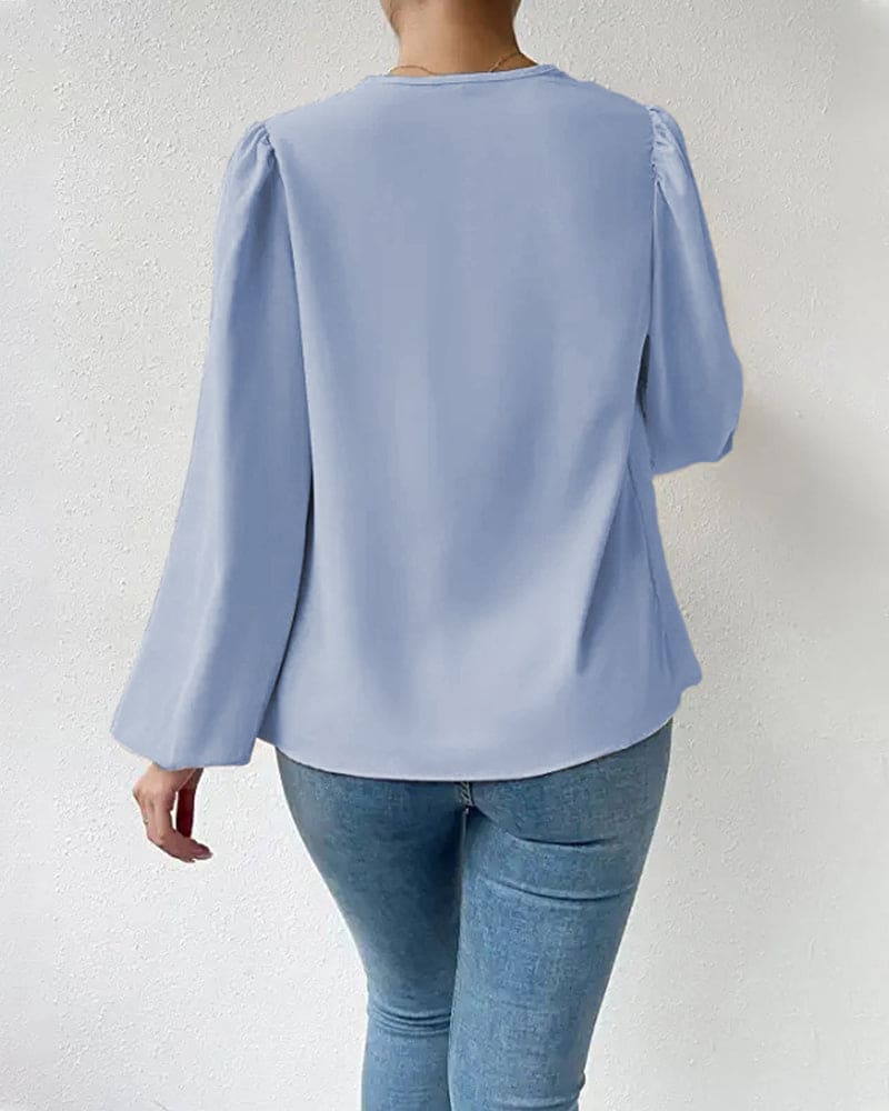 Long sleeve blouse