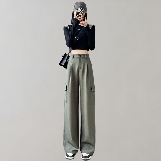 Alaina - Casual Cargo Trousers