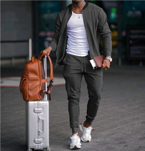 Ahmad - Casual Jogging Suit Outfit Set
